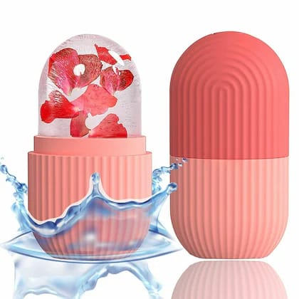 Silicone Ice Facial Roller Pack Of 2 (Random Color)