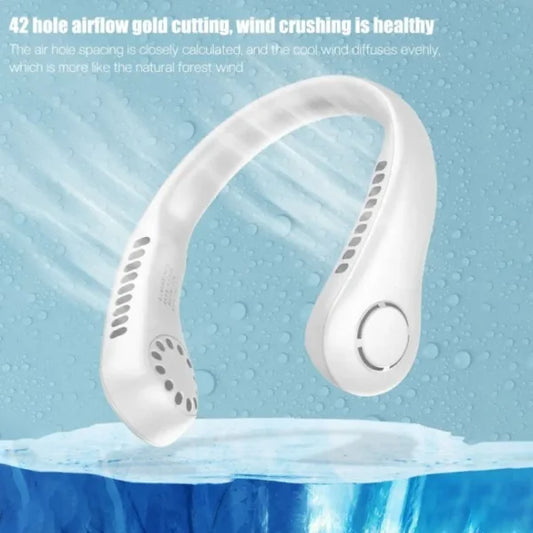 Mini Bladeless Portable Neck Fan - Easy2Buy.pk