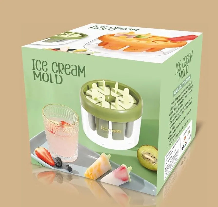 Ice Cream Molds Reusable | Plastic Ice Pop Maker