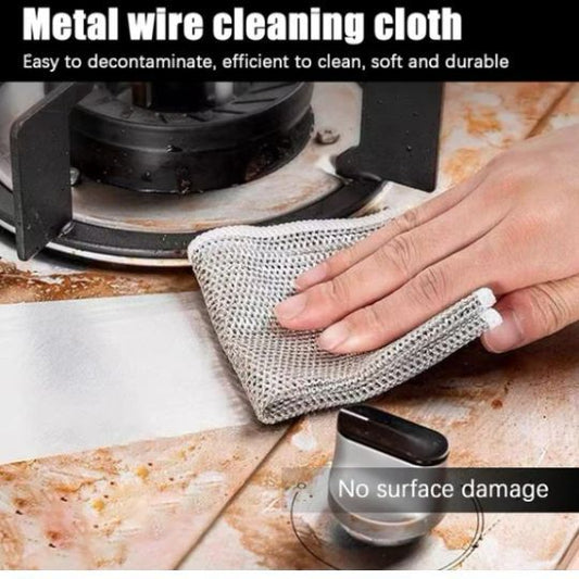 Dish Washing Steel Scrubber Rag - Easy2Buy.pk