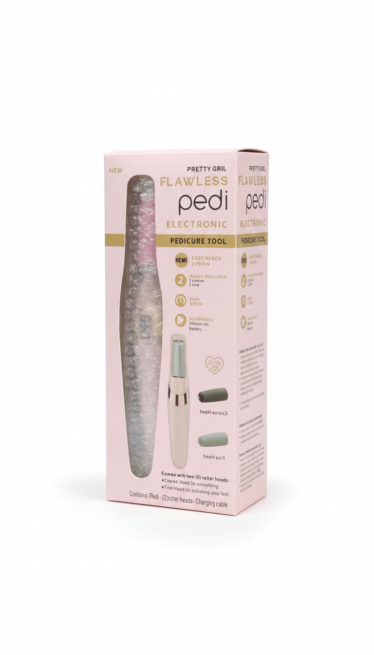 Finishing Touch Flawless Pedi Electronic Tool File and Callus Remover