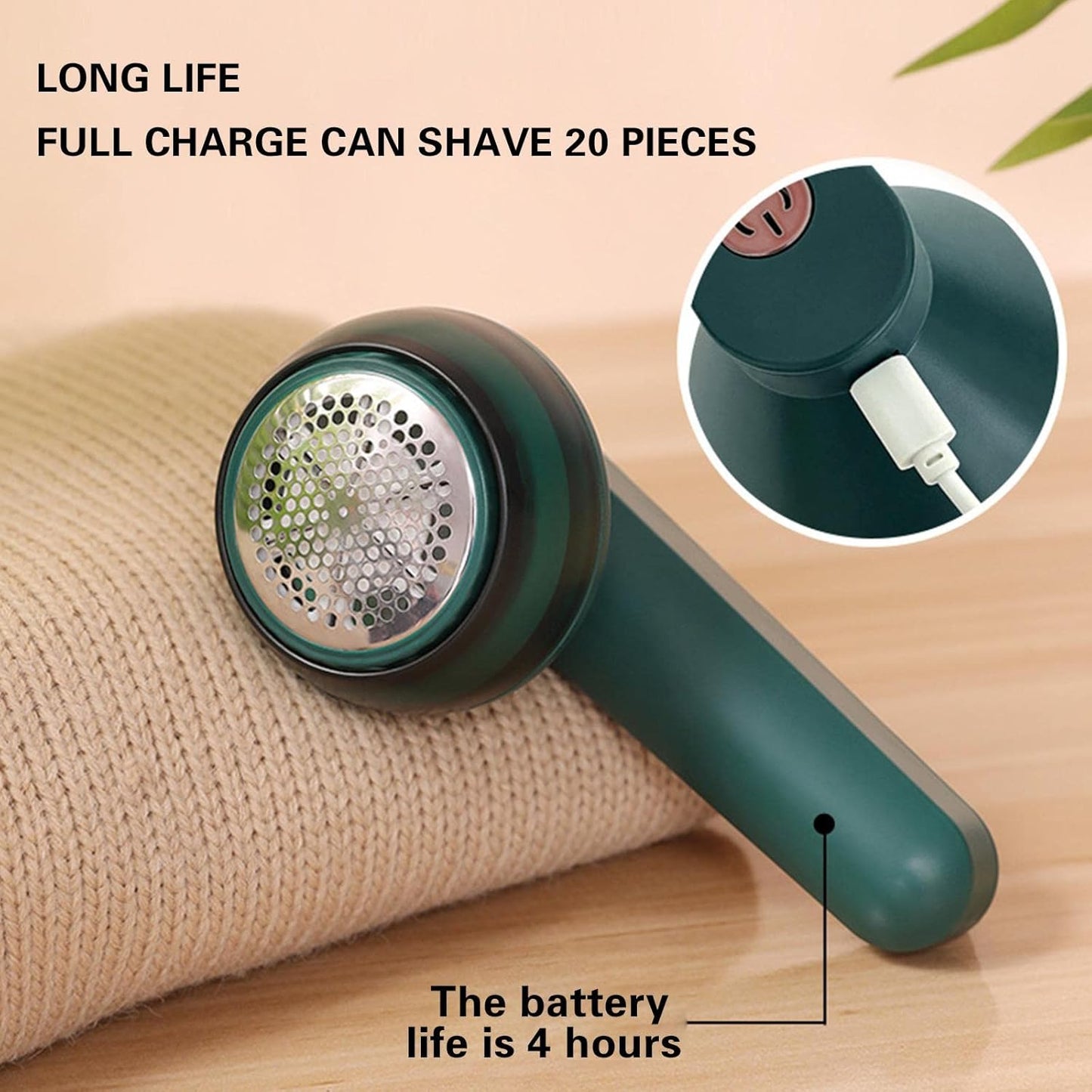 Electric Lint Remover Machine – USB Rechargeable