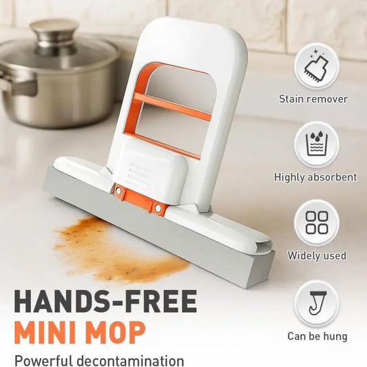 Mini Cleaning Mop – Super Absorbent Sponge Wiper