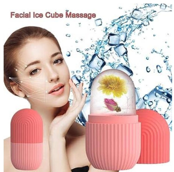 Silicone Ice Facial Roller Pack Of 2 (Random Color)