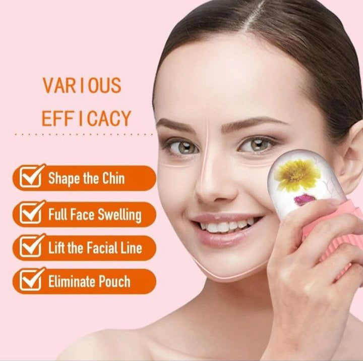 Silicone Ice Facial Roller Pack Of 2 (Random Color)