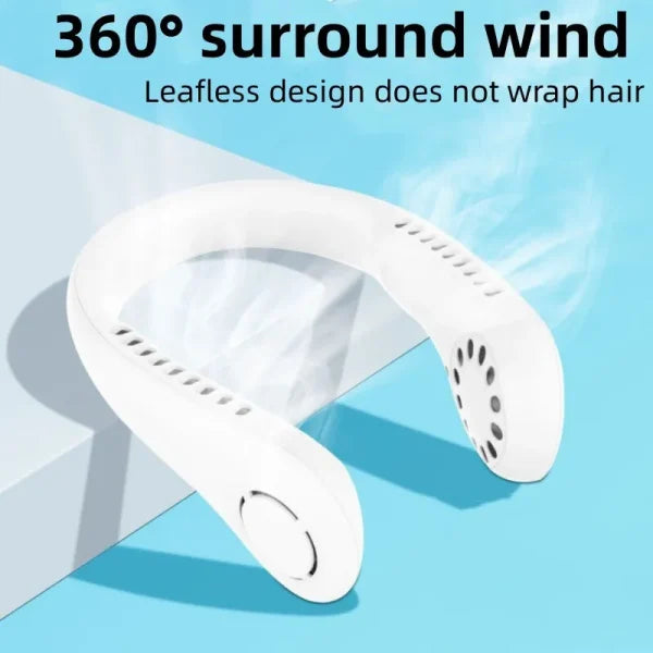 Mini Bladeless Portable Neck Fan - Easy2Buy.pk