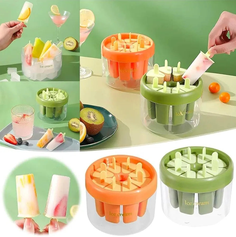 Ice Cream Molds Reusable | Plastic Ice Pop Maker