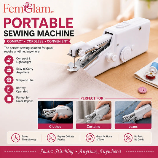 Portable Sewing Machine Handy Stitch