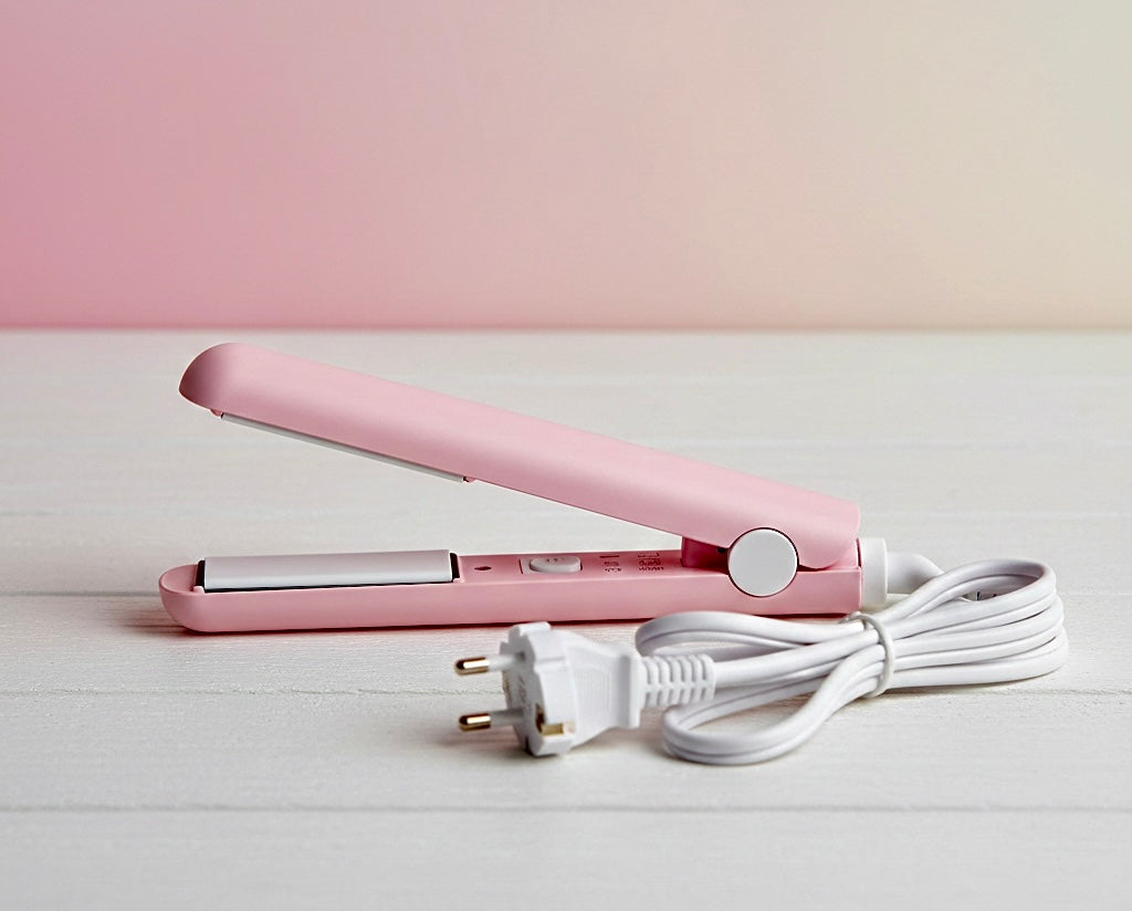 Mini Hair Straightener Portable Travel Size | Compact | Fast Heating Styling Tool