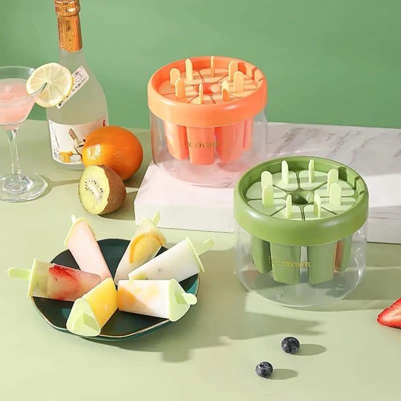 Ice Cream Molds Reusable | Plastic Ice Pop Maker