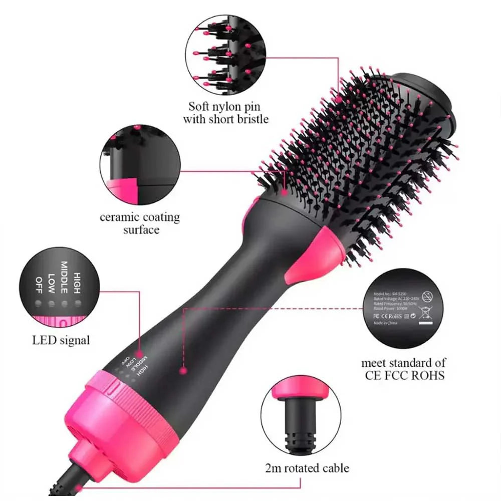 One Step Hair Brush Dryer & Styler – 2 in 1 Hair Dryer Brush