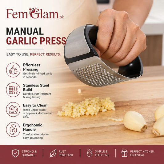 Manual Garlic Presser