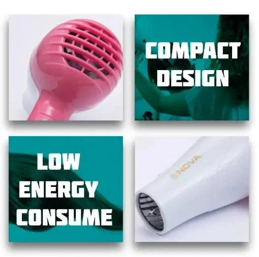 Foldable Hair Dryer |  Portable Travel Hair Dryer