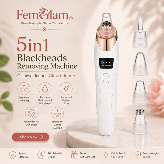 Facial Beauty - 5 in 1 Blackhead Remover Machine