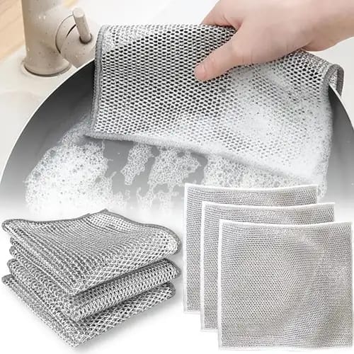 Dish Washing Steel Scrubber Rag - Easy2Buy.pk