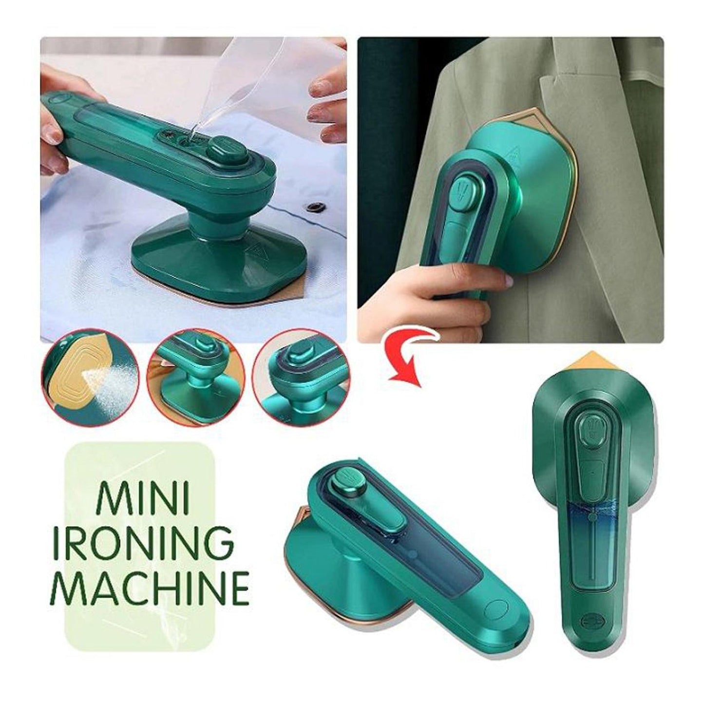 Portable Mini Ironing Machine / Handheld Steam Iron